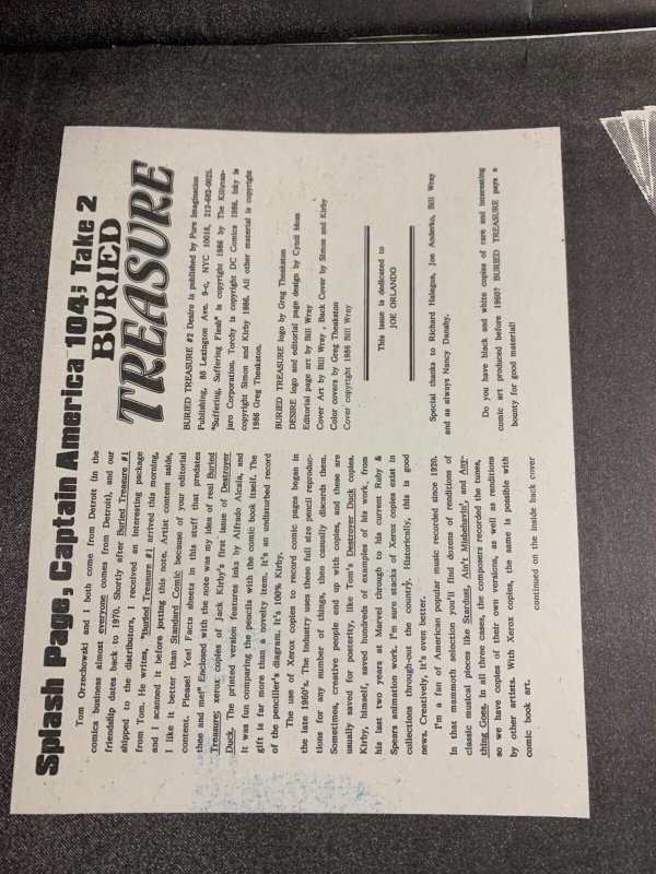 1986 BURIED TREASURE #2 FN+ 6.5 Bill Ward's Torchy / Pure Imagination