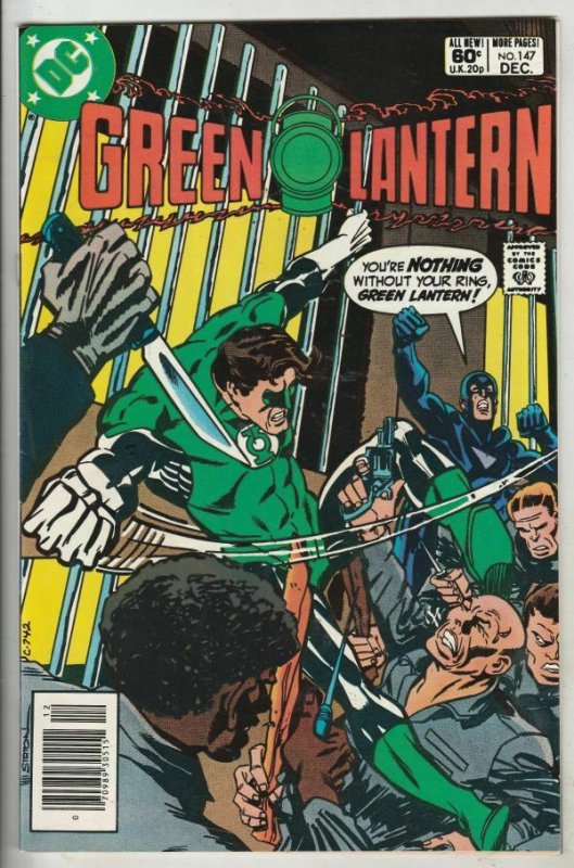 Green Lantern # 147 Strict NM Super-High-Grade Carmine Infantino, Black Hand!
