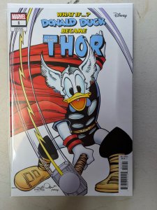 What If...? Donald Duck Became Thor Simonson Cover (2024)