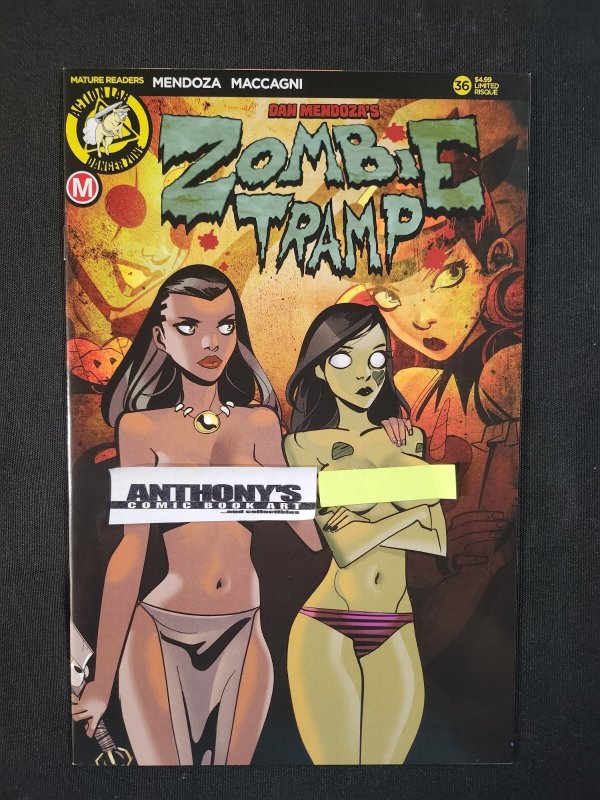 Zombie Tramp 2PC #7, 36 - TMChu Regular Cvr & Celor Risque Var (9.2ob) 2015/17