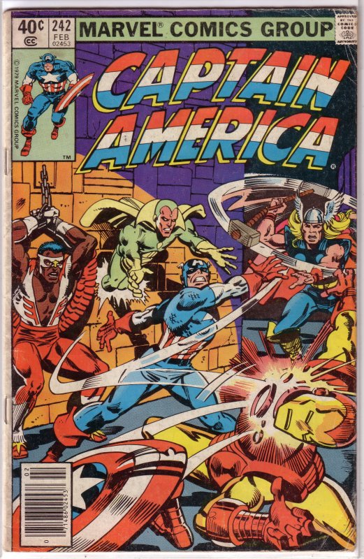 Captain America   vol. 1   #242 GD
