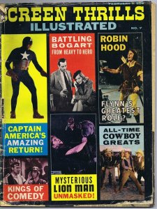 ORIGINAL Vintage 1964 Screen Thrills Illustrated Magazine #7 Captain America