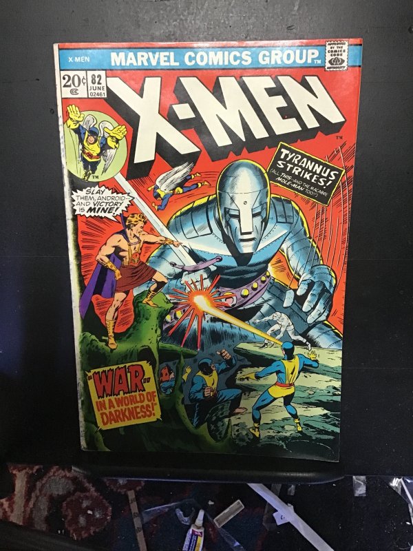 The X-Men #82 (1973) 1st Tyrannus! High-grade! VF+ Oregon CERT!