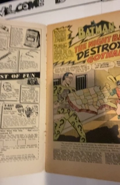 Detective Comics #362 (1967)Riddler story- cover wear/spine chips/foxxing