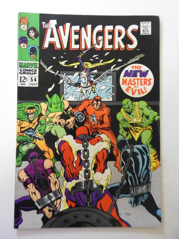 The Avengers #54 (1968) FN+ Condition! stain bc