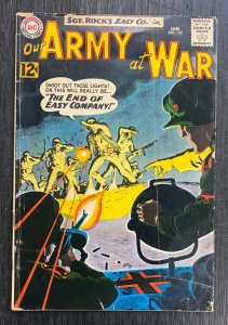 Our Army at War (1952) #126 GD/VG (3.0) Russ Heath Joe Kubert 1st App Canary