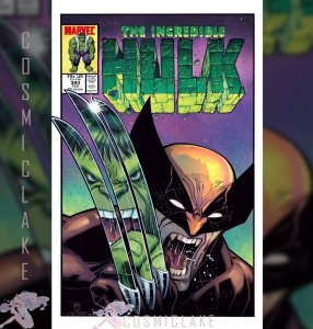 WOLVERINE #2 ARTHUR ADAMS NYCC HULK 340 HOMAGE VARIANT ☪