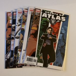 Agents Of Atlas 1 2 3 4 5 6 Lot Run Set Near Mint Nm Marvel