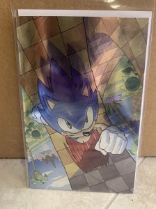 SONIC THE HEDGEHOG #1 - 2024 YARDLEY VIRGIN FOIL - C2E2 EXCLUSIVE