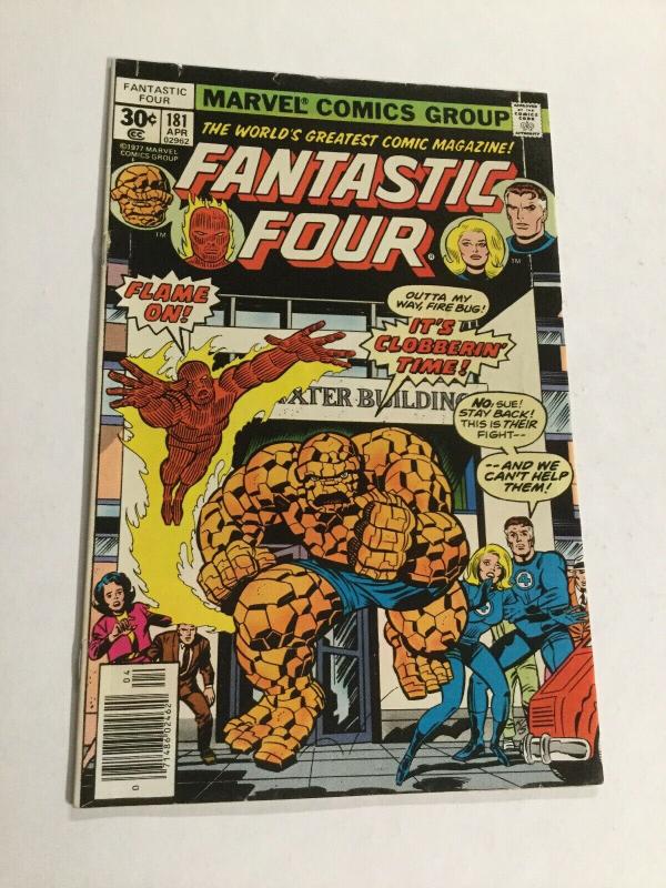 Fantastic Four 181 Fn Fine 6.0 Marvel