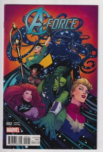 A-Force #2 Variant Cover (2016) Nico Minoru