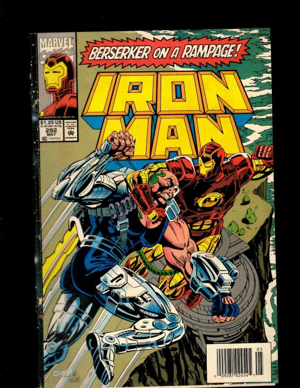 11 Comics Iron Man 270 273 276 279 288 290 292 Annual 15 Action Hour 7 ++ J369