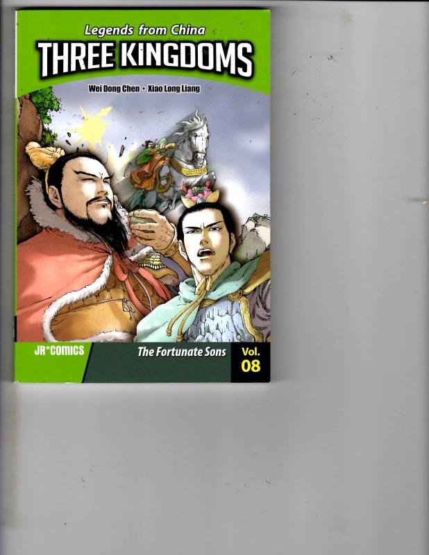 Legends from China Three Kingdoms Vol. 8 JR Graphic Novel TPB SC Chen Liang J139