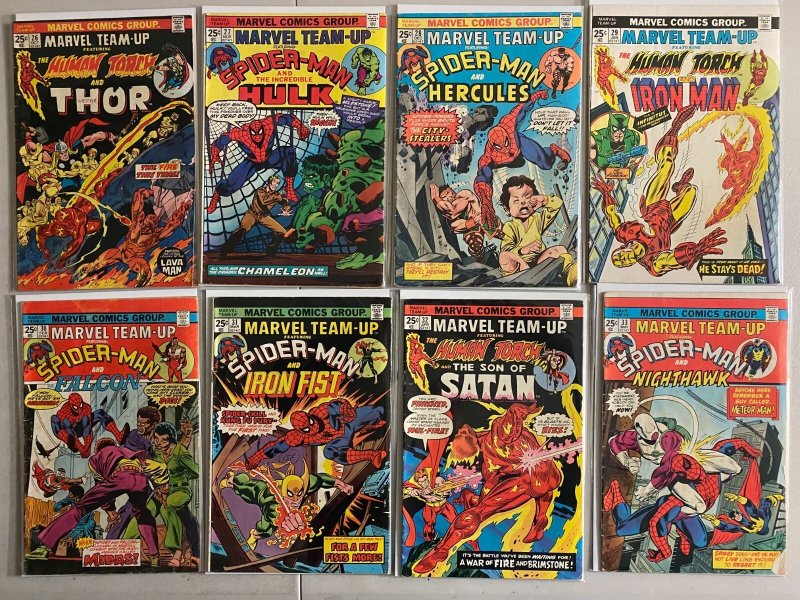 Marvel Team-Up lot #6-46 Marvel 1st Ser. (average 4.0 VG) 34 diff (1973 to 1976)