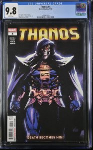 Thanos #4 CGC 9.8 Leinil Francis Yu Cover A Marvel 2024 Death Rejects Thanos WP