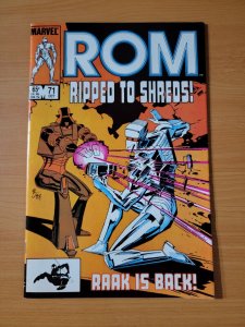 Rom Spaceknight #71 ~ DOLLAR BIN ~ 1985 Marvel Comics 