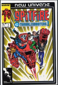 Spitfire and the Troubleshooters #1 (1986) Spitfire