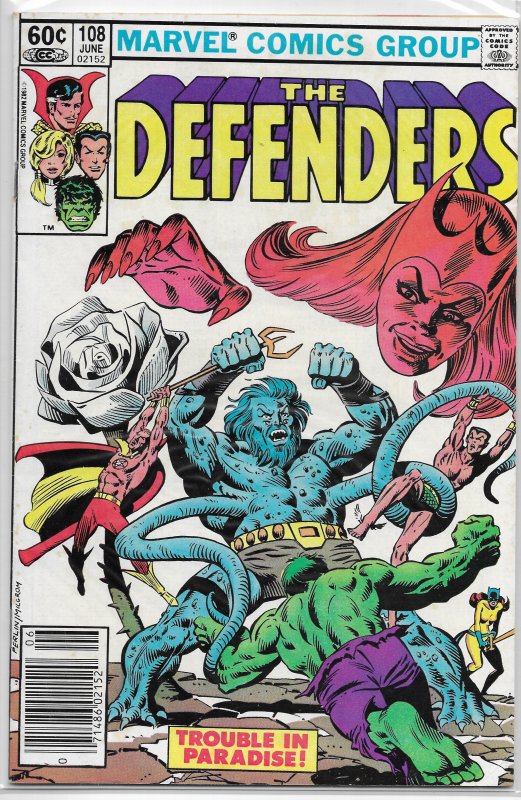 Defenders (vol. 1, 1972) #108 VG DeMatteis/Perlin, Spider-Man, Doctor Strange