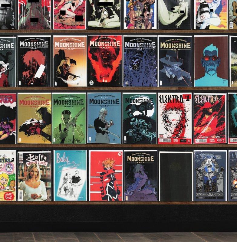 Huge Lot 150+ Comics with Moonshine, Motor Crush, Shi: The Series & More!