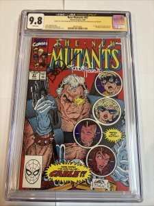 New Mutants (1990) # 87 (CGC 9.8  JSA 9.8) Signed Full Todd Mcfarlane + Wiacek