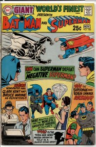 World's Finest Comics #188 (1969) Superman and Batman and Robin