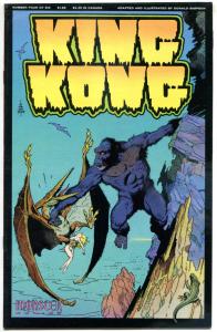 KING KONG #4, VF, Monster, Dinosaur, Skull Island, Stout, 1991, more in store