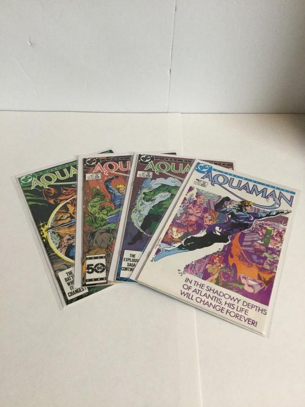 Aquaman 1 2 3 4 Lot 1986 Vf Very Fine 8.0 A1