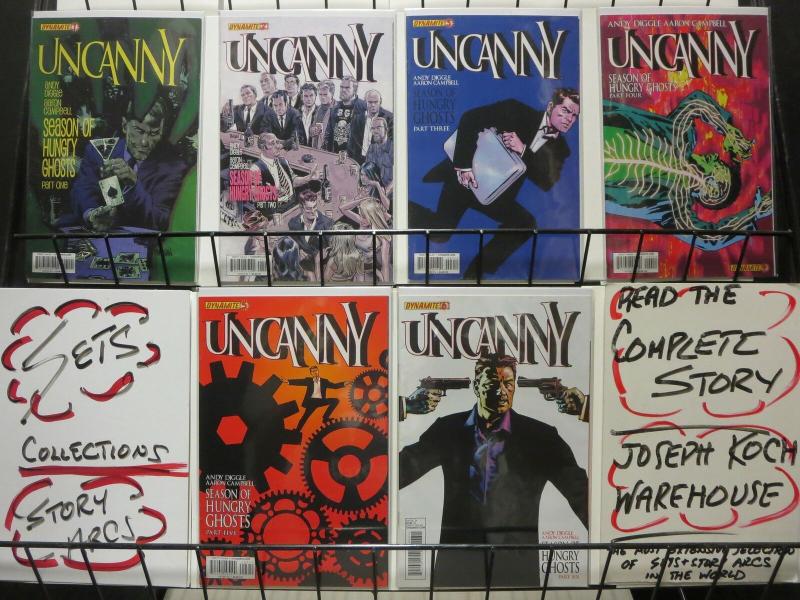 UNCANNY (2013 DYNAMITE) 1-6  Diggle, Campbell, Panosian