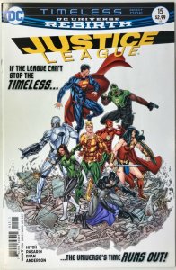 JUSTICE LEAGUE Comic Issue 15 — Rebirth — 2017 DC Universe 32 Pgs Flat Rate Ship