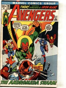 AVENGERS #96 -- 1971 -- MARVEL COMICS -- VISION
