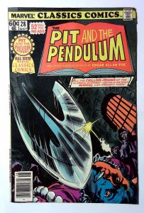 Marvel Classics (Pit and the Pendulum) #28 (1977) Marvel 1st Print Comic Book