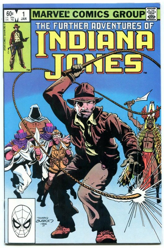 FURTHER ADVENTURES OF INDIANA JONES #1 1983-MARVEL VF/NM.