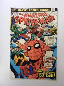 The Amazing Spider-Man #150 (1975)  VG+ condition subscription crease