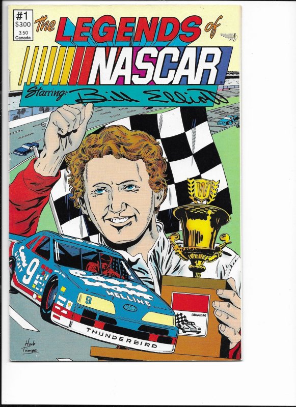 The Legends of NASCAR #1 Third Printing Variant (1990)