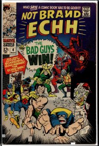 Not Brand Echh #4 (1967) Scaredevil