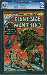 Giant-Size Man-Thing #3 (1975) CGC 9.0 VFNM