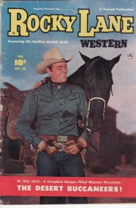 Rocky Lane Western #22 1951- EGYPTIAN COLLECTION- vg