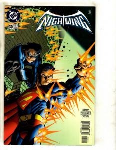 Lot Of 10 DC Comics Nightwing 21 22 23 24 25 26(2) 29 30 31 Batman J343