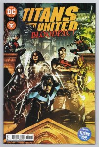 Titans United Bloodpact #1 Cvr A Barrows (DC, 2022) NM 