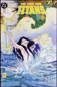 THE NEW TEEN TITANS Comic # 39 — Raven Reborn Marv Wolfman — 1988 DC Universe