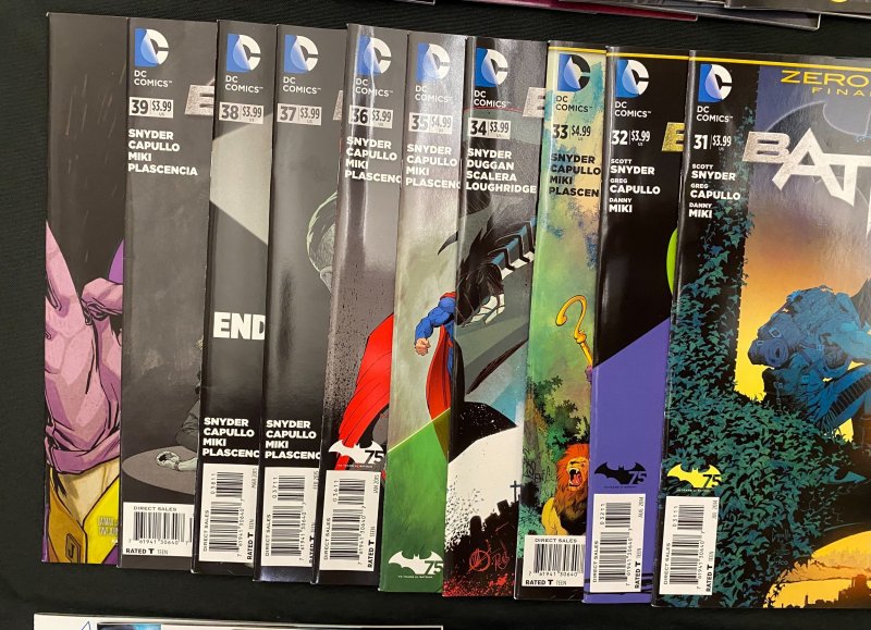 DC New 52: Batman by Scott Snyder - 30 book lot