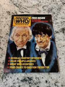 Doctor Who Magazine # 111 April 1986 Marvel Comic Book Mag 7 J390