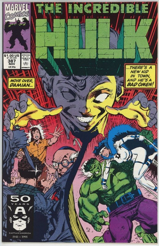 Incredible Hulk #387 (1962) - 9.6 NM+ *Hiding Behind Mosques*