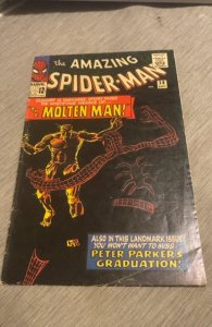 The Amazing Spider-Man #28 (1965)1st molten man see description