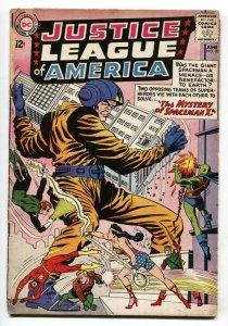 JUSTICE LEAGUE OF AMERICA #20 comic book 1963 DC GREEN LANTERN G