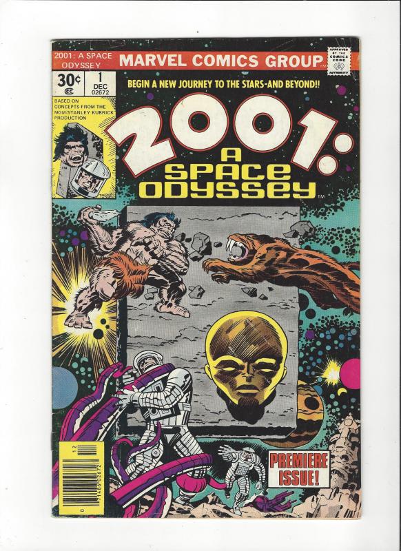 2001:A Space Odyssey #1,3,4 Jack Kirby Movie VF