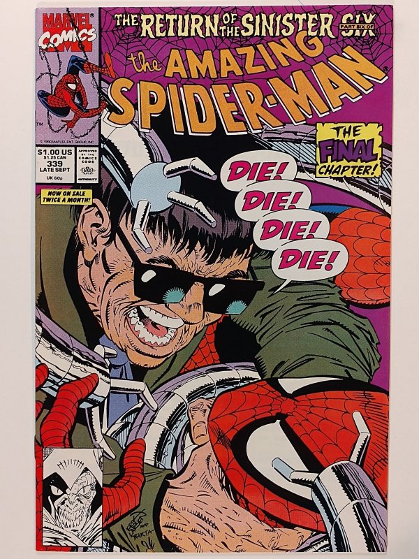 The Amazing Spider-Man #339 (9.0, 1990)