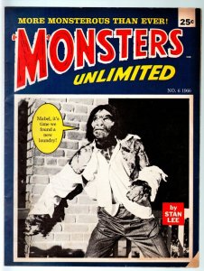 MONSTERS TO LAUGH WITH #6-STAN LEE-MARVEL COMICS-MONSTER MAGAZINE1965-VG- VG-