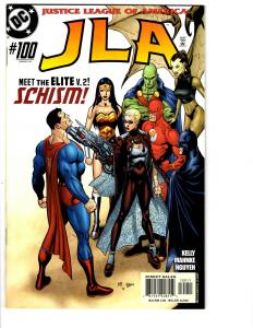 9 JLA DC Comic Books # 95 96 97 98 99 100 101 102 103 Superman Batman Flash BH13