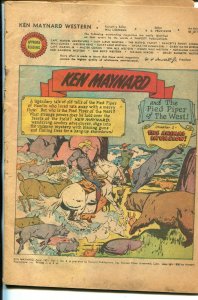 Ken Maynard  #3  1951 - Fawcett  -P - Comic Book